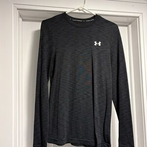 Under Armour Men's Charcoal Long Sleeve Tee
